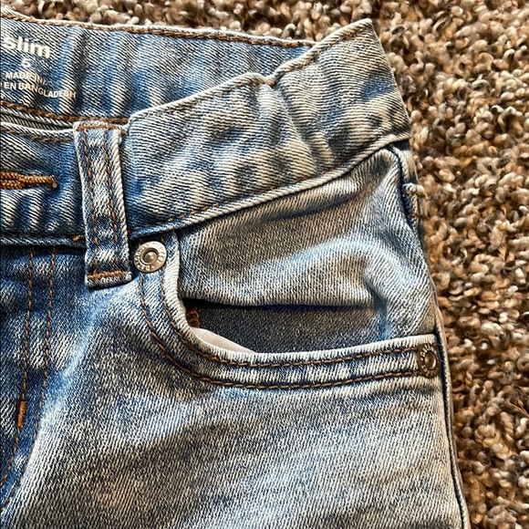 Wonder Nation SLIM Light Blue Boys Jeans - Picture 4 of 9